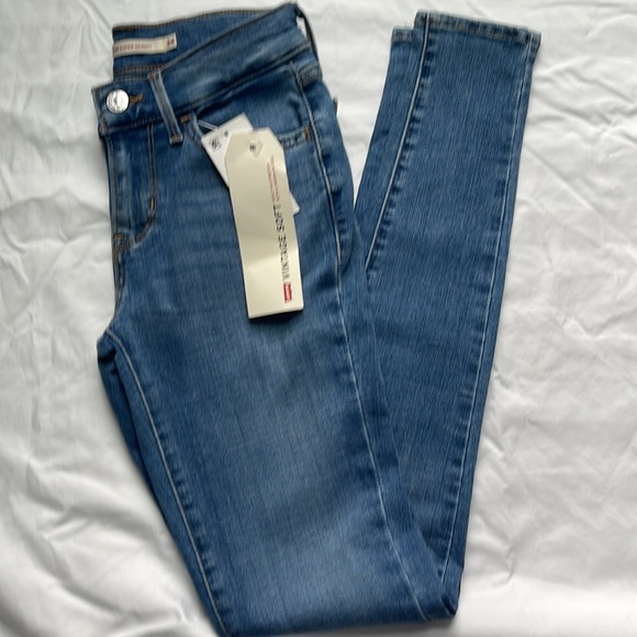 Levi’s 710 Super Skinny. Vintage Soft Super Stretch Jeans. SIZE 24x30. - Picture 5 of 10